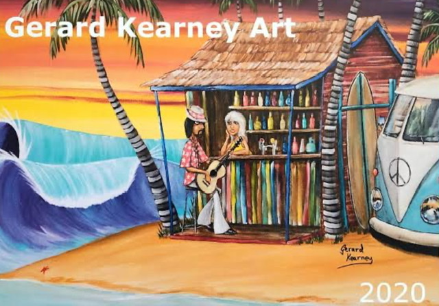 Gerard Kearny Art - Surf & Beach Art - Canvas & Poster Prints, Calenders &Coasters