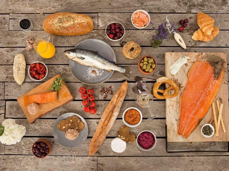 41 Degrees South - Smoked Salmon, Ginseng, Ginseng Tea