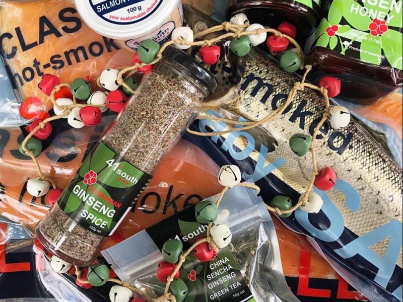 41 Degrees South - Smoked Salmon, Ginseng, Ginseng Tea