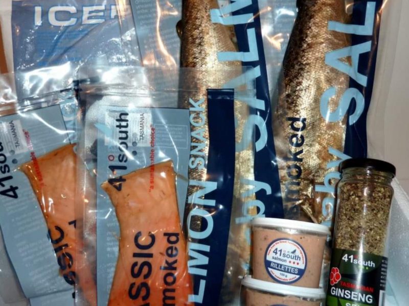 41 Degrees South - Smoked Salmon, Ginseng, Ginseng Tea