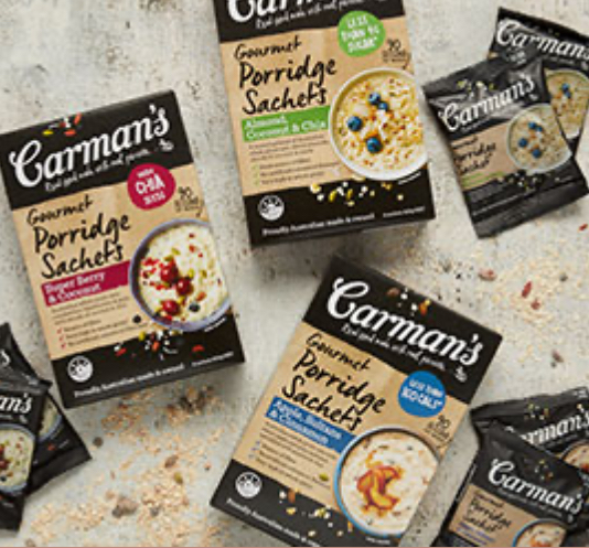 Carmans - Museli Bars, Cereal & Snacks
