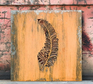 La Tink/Catten Industries - Garden Screens, Light Boxes, Plant Holders, Wreaths