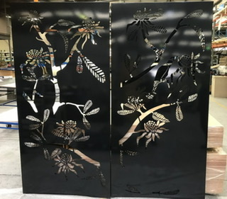 La Tink/Catten Industries - Garden Screens, Light Boxes, Plant Holders, Wreaths