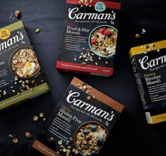 Carmans - Museli Bars, Cereal & Snacks