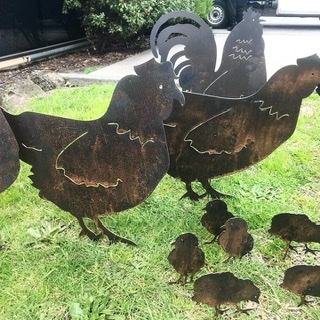 La Tink/Catten Industries - Garden Screens, Light Boxes, Plant Holders, Wreaths