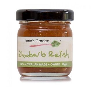 Lana’s Garden - Rhubard Relishes, Sauces, Jams & dips