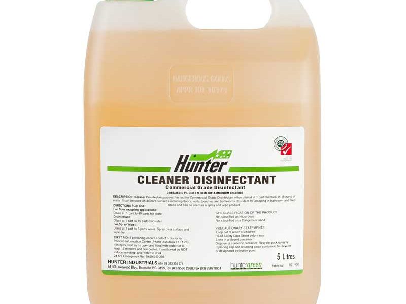 Hunter Industrials - Specialty range of chemical products, accessories and paper products.