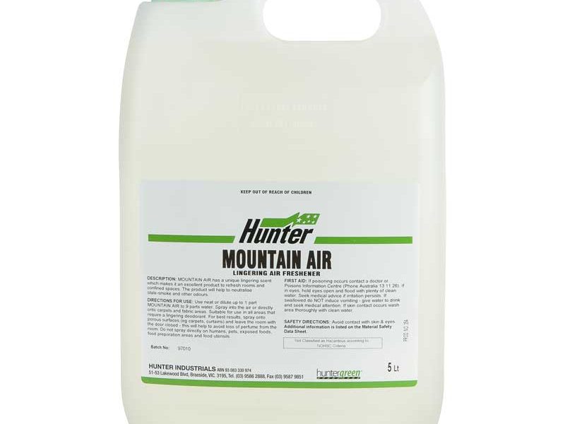 Hunter Industrials - Specialty range of chemical products, accessories and paper products.